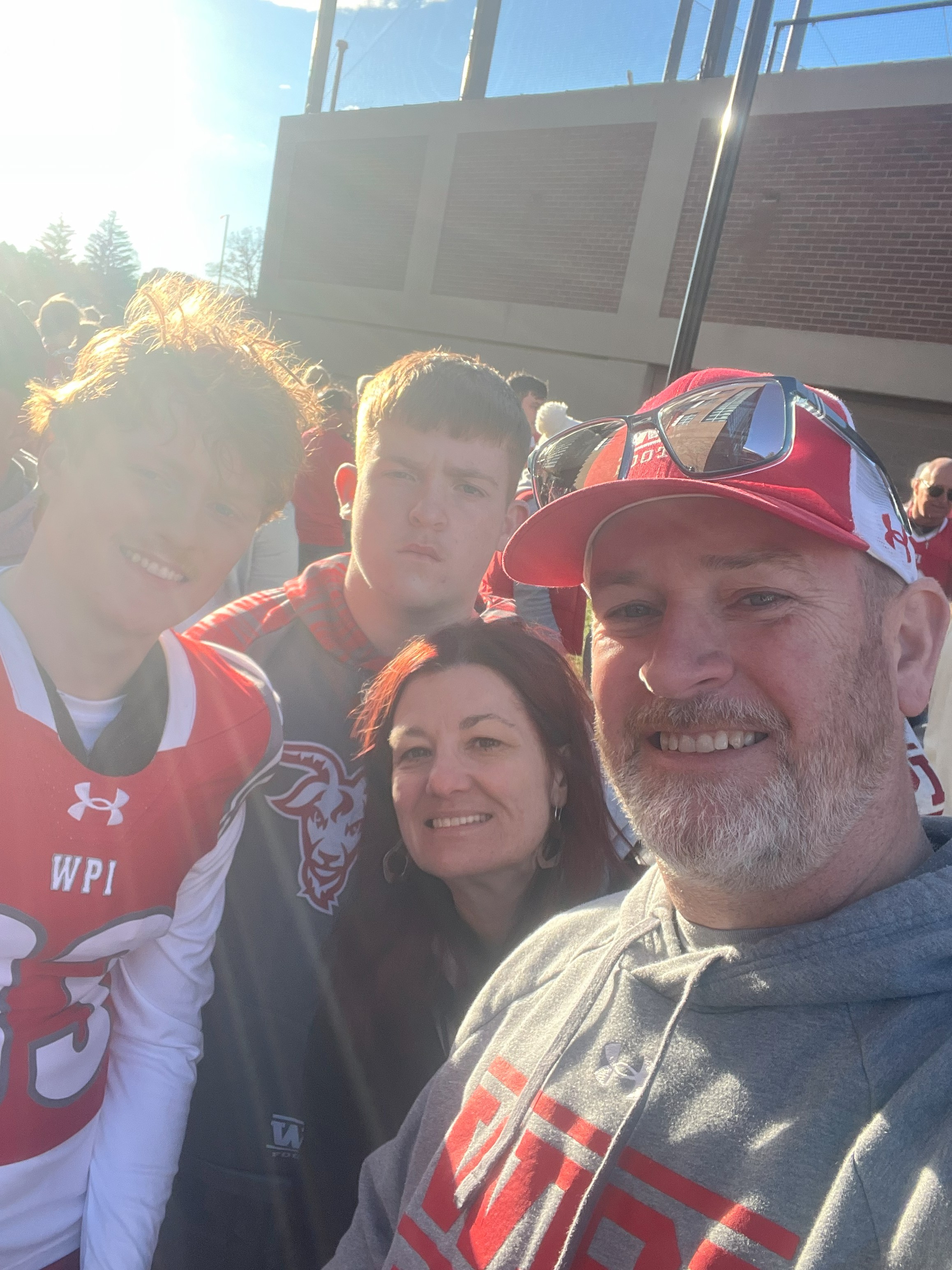Tracy with Family